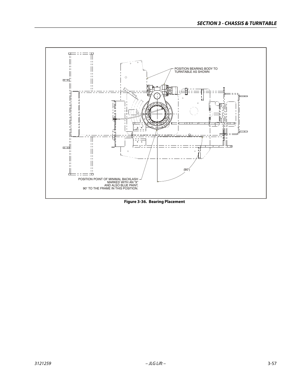 Bearing placement -57 | JLG 340AJ Service Manual User Manual | Page 97 / 348