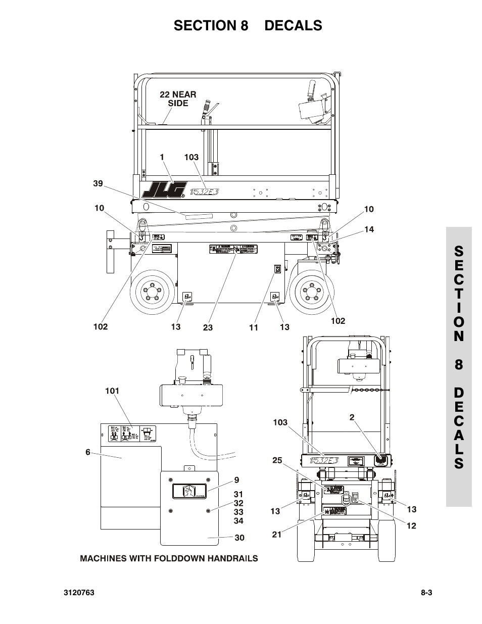 JLG 2658E3 ANSI Parts Manual User Manual | Page 189 / 220