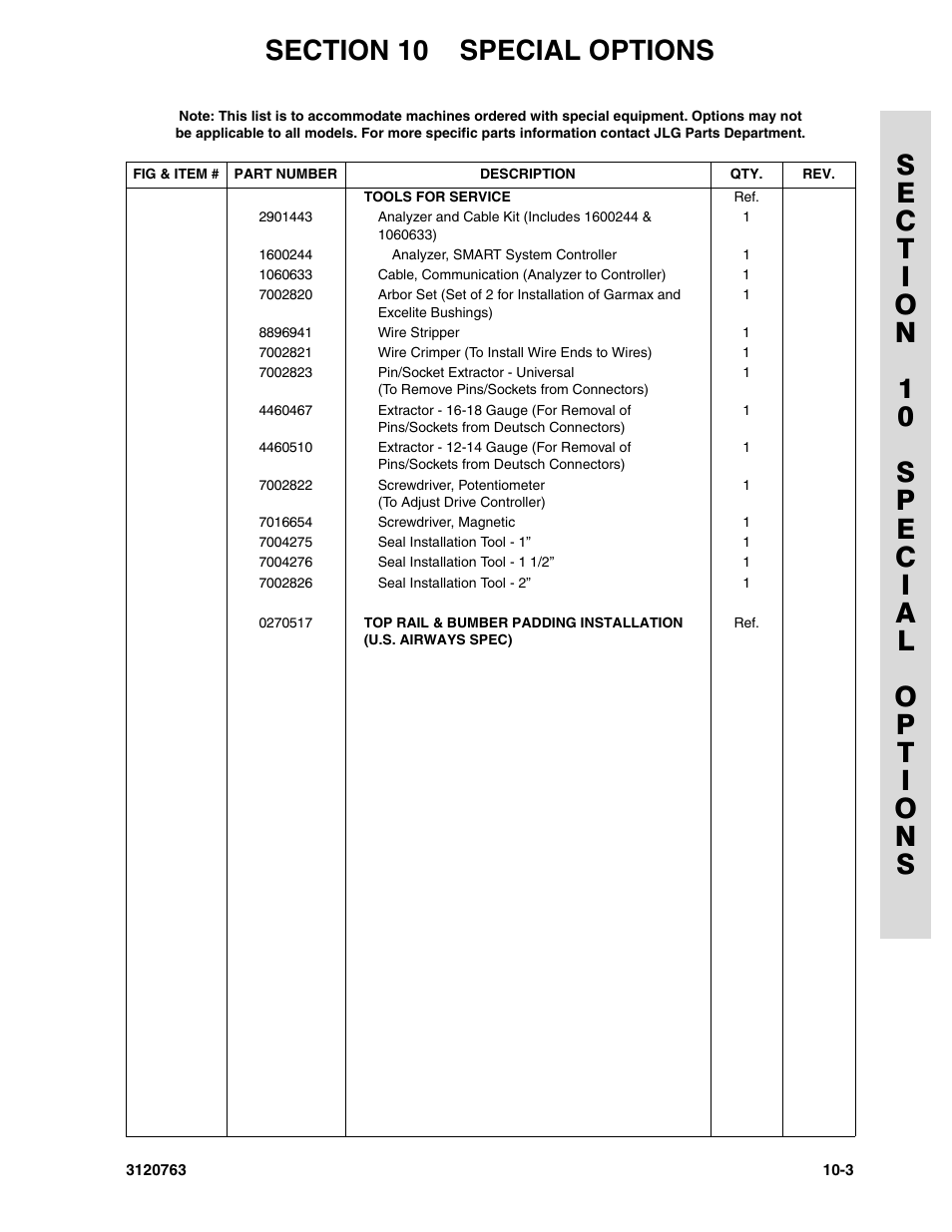 JLG 2658E3 ANSI Parts Manual User Manual | Page 205 / 220