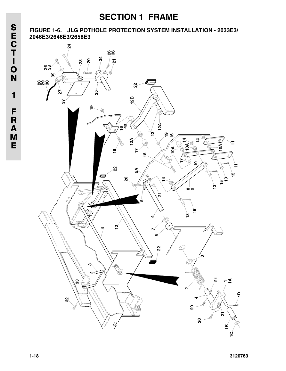 2646e3/2658e3 -18 | JLG 2658E3 ANSI Parts Manual User Manual | Page 24 / 220