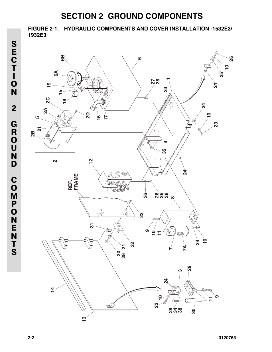 JLG 2658E3 ANSI Parts Manual User Manual | Page 38 / 220