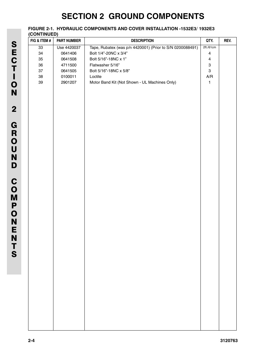 JLG 2658E3 ANSI Parts Manual User Manual | Page 40 / 220
