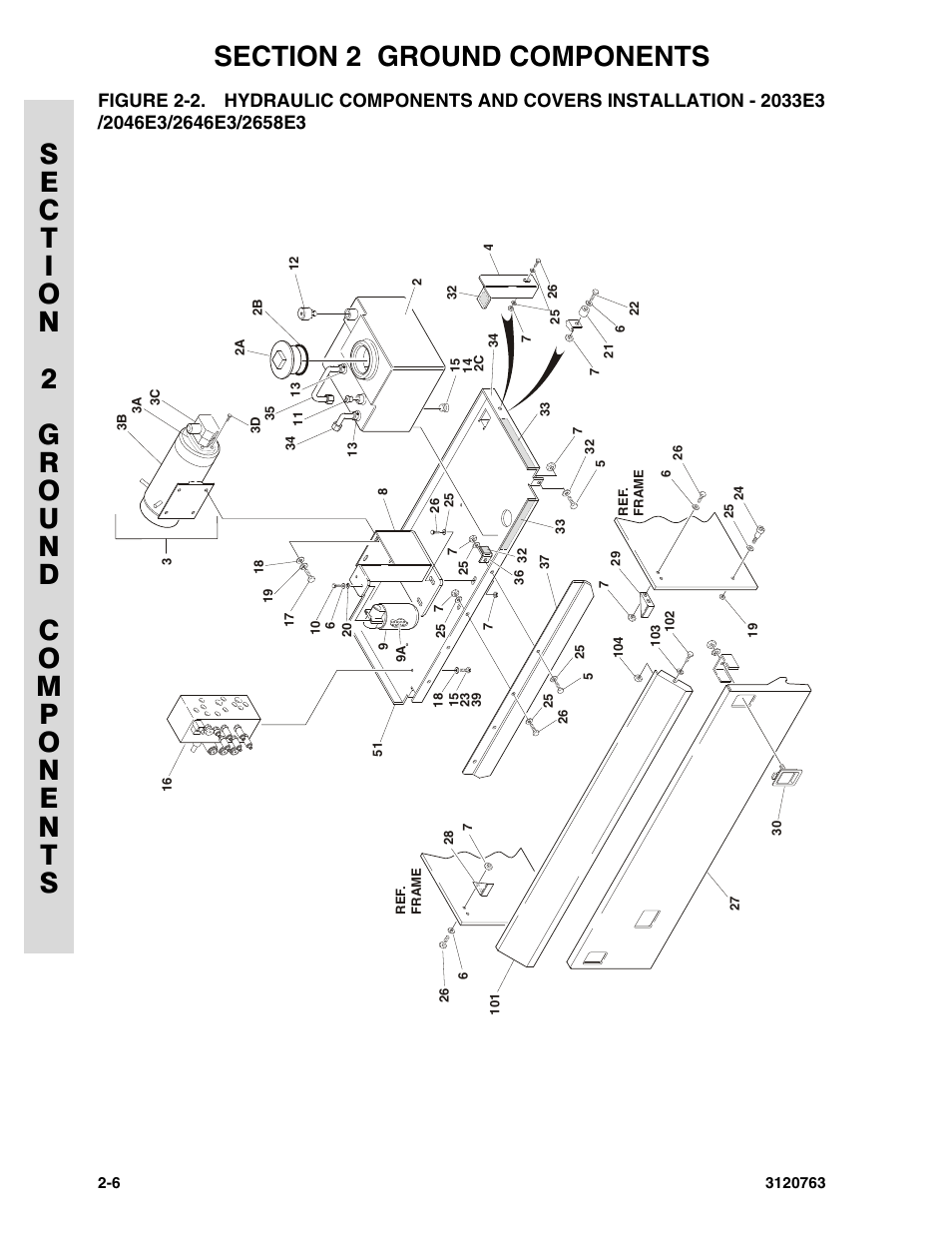 2646e3/2658e3 -6 | JLG 2658E3 ANSI Parts Manual User Manual | Page 42 / 220