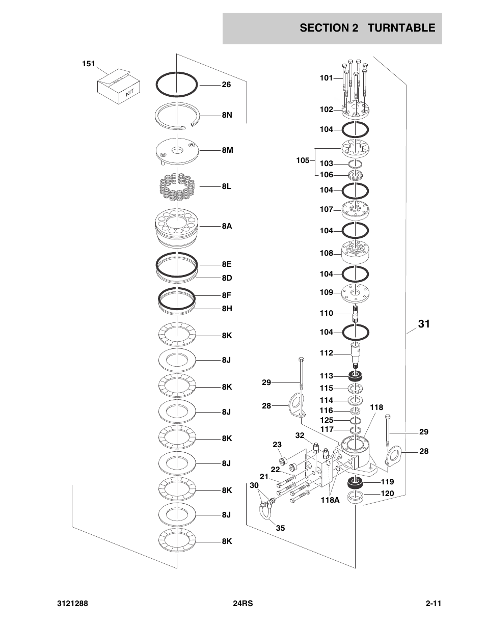 JLG 24RS Parts Manual User Manual | Page 29 / 138