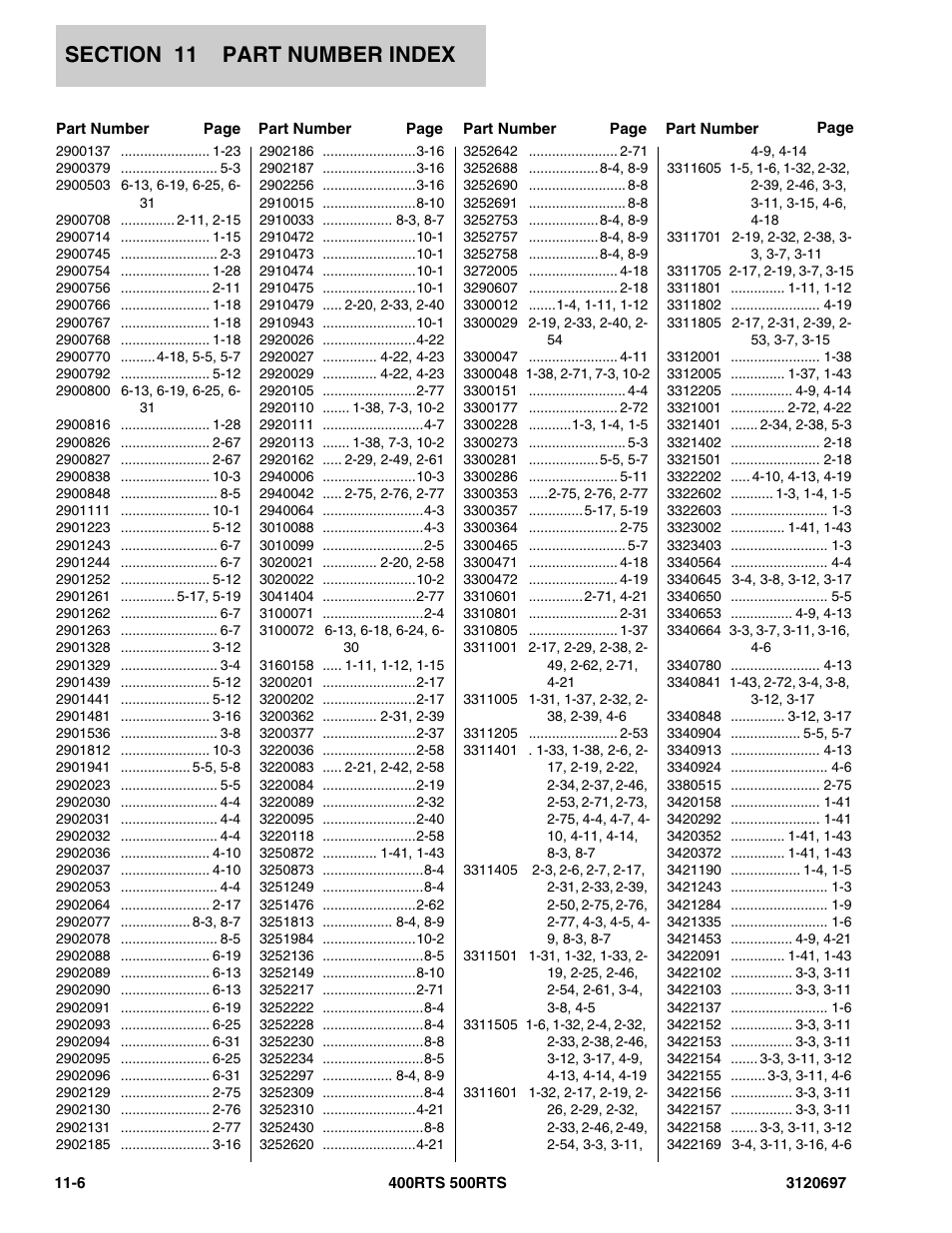 JLG 500RTS ANSI Parts Manual User Manual | Page 276 / 284