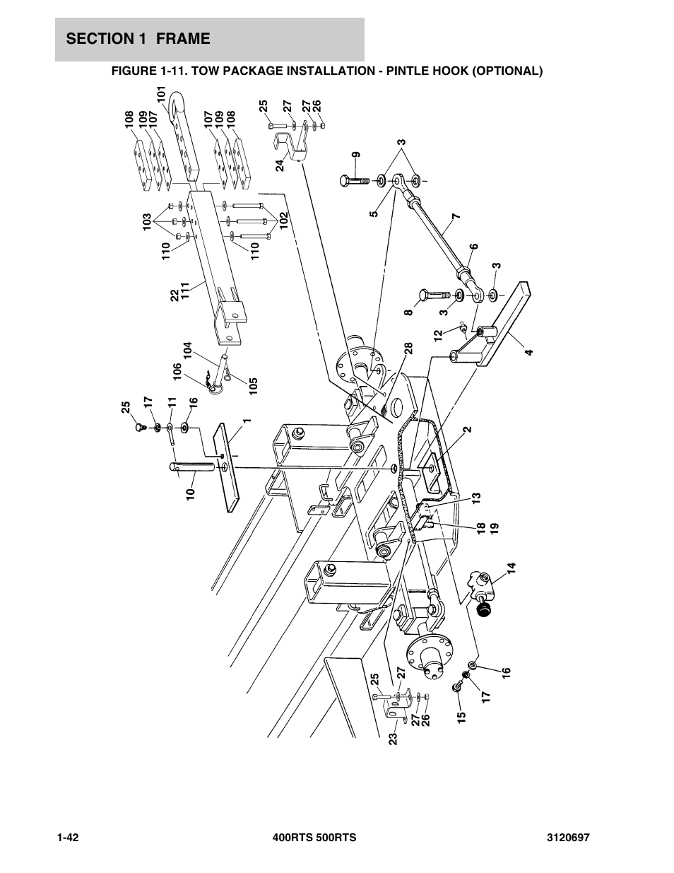 JLG 500RTS ANSI Parts Manual User Manual | Page 48 / 284
