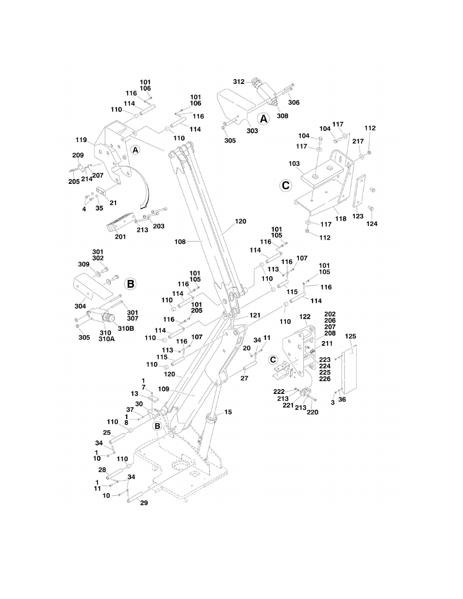 JLG 450A_AJ Series II Parts Manual User Manual | Page 134 / 306