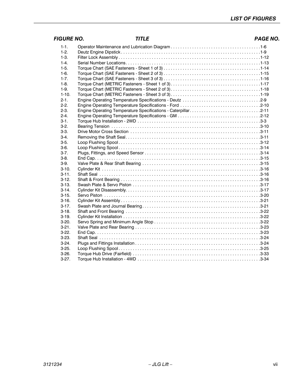 JLG 680S Service Manual User Manual | Page 11 / 332