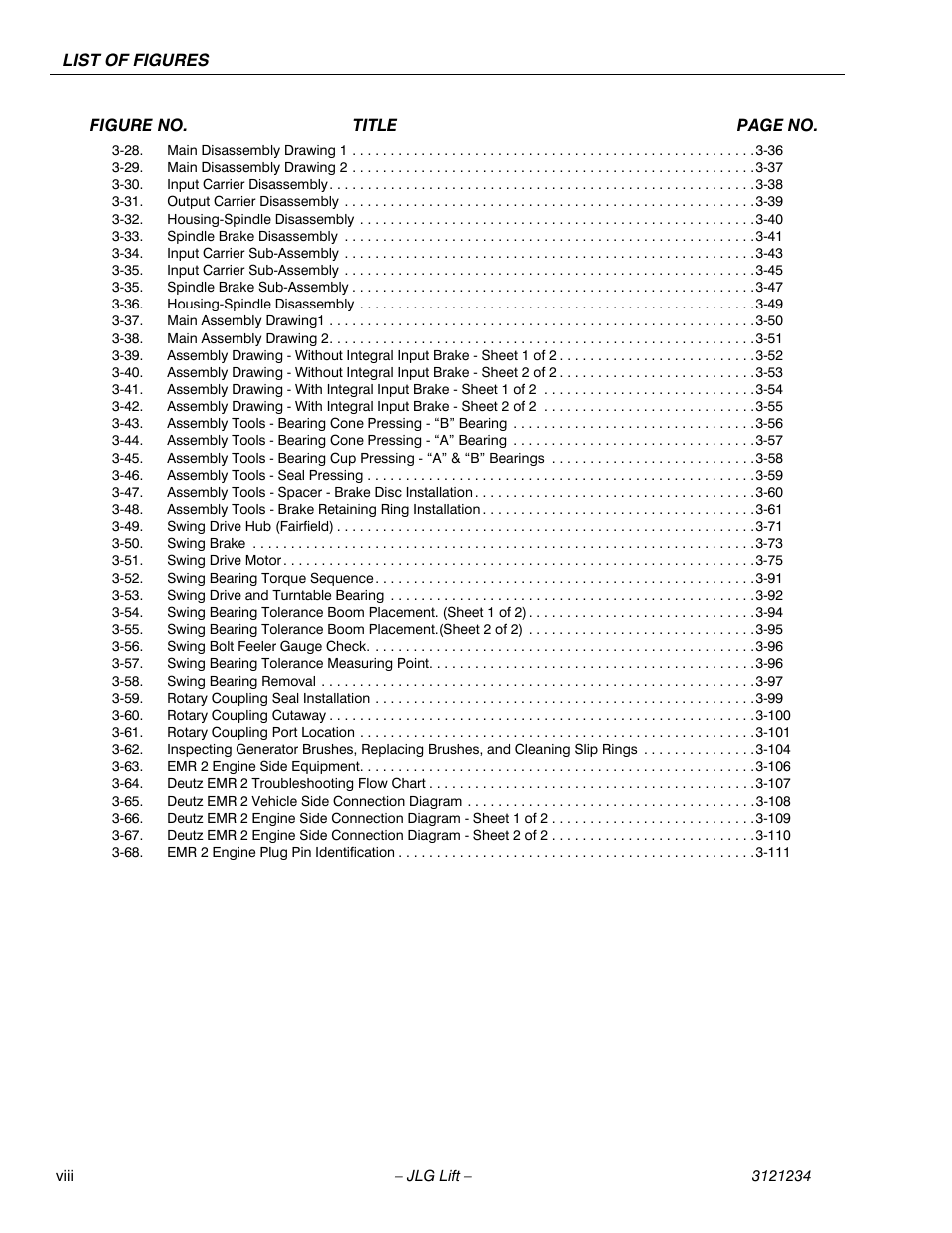 JLG 680S Service Manual User Manual | Page 12 / 332