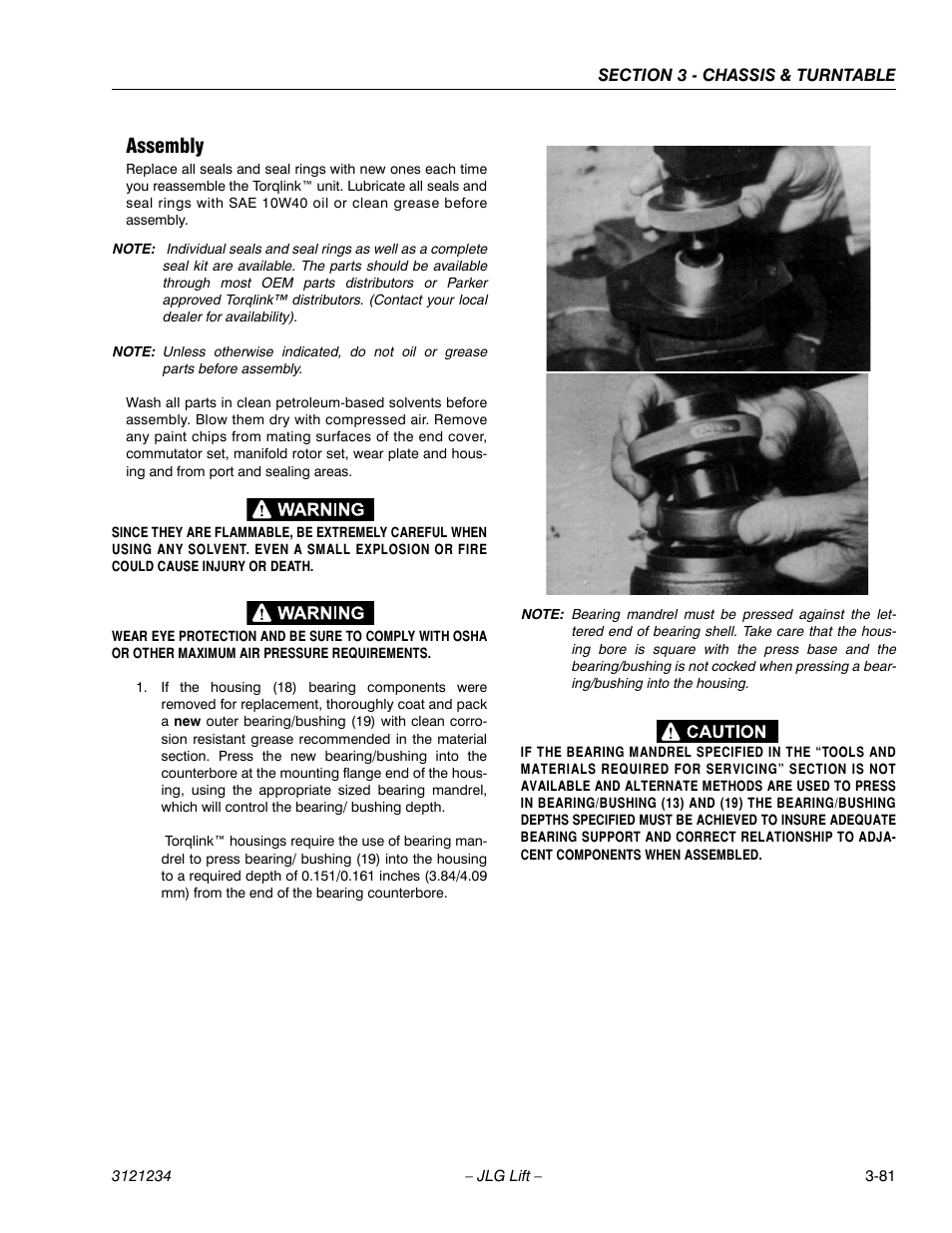 Assembly, Assembly -81 | JLG 680S Service Manual User Manual | Page 129 / 332