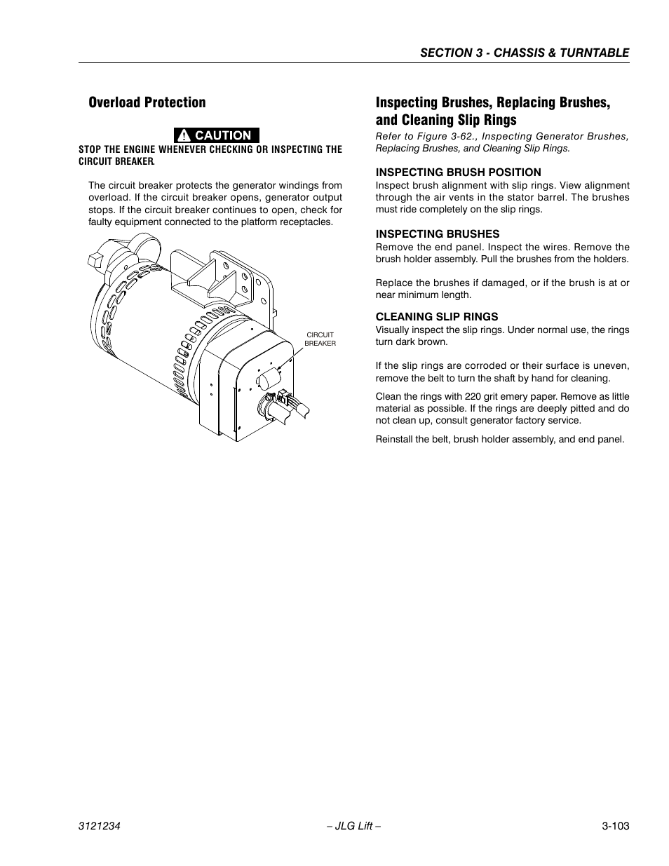 Overload protection | JLG 680S Service Manual User Manual | Page 151 / 332
