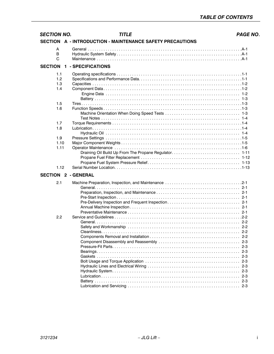 JLG 680S Service Manual User Manual | Page 5 / 332