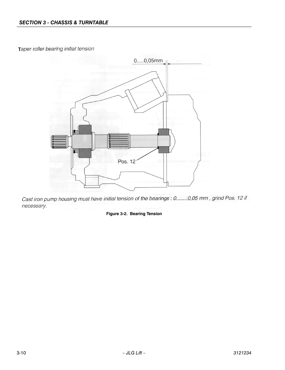 Bearing tension -10 | JLG 680S Service Manual User Manual | Page 58 / 332