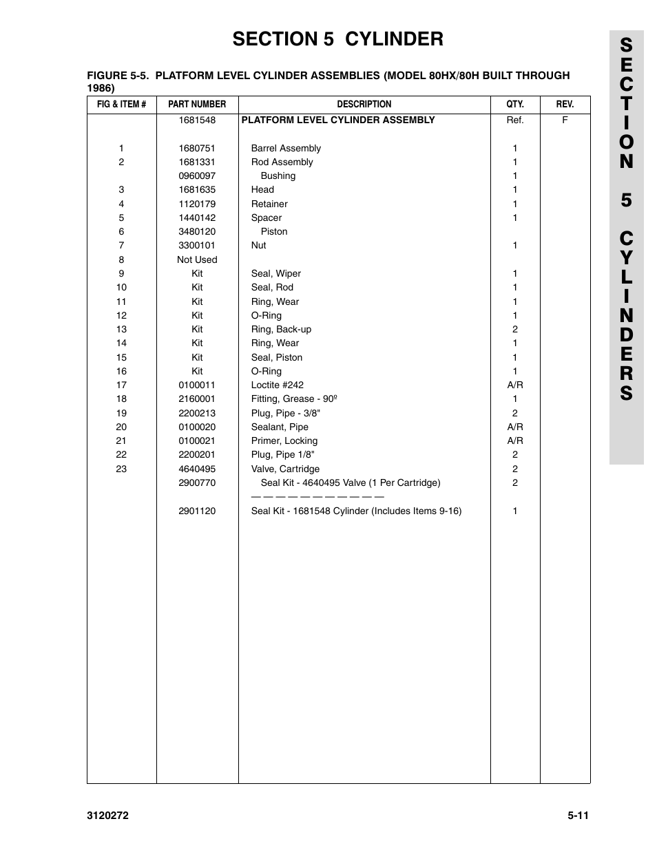 JLG 80H Parts Manual User Manual | Page 355 / 538