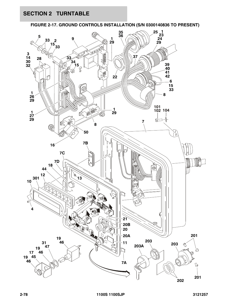 JLG 1100S Parts Manual User Manual | Page 112 / 294