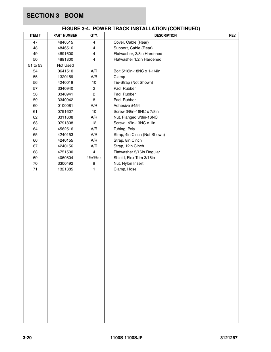JLG 1100S Parts Manual User Manual | Page 146 / 294
