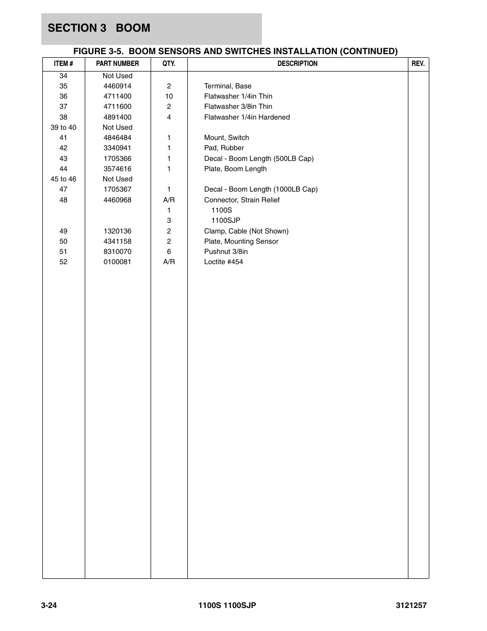 JLG 1100S Parts Manual User Manual | Page 150 / 294