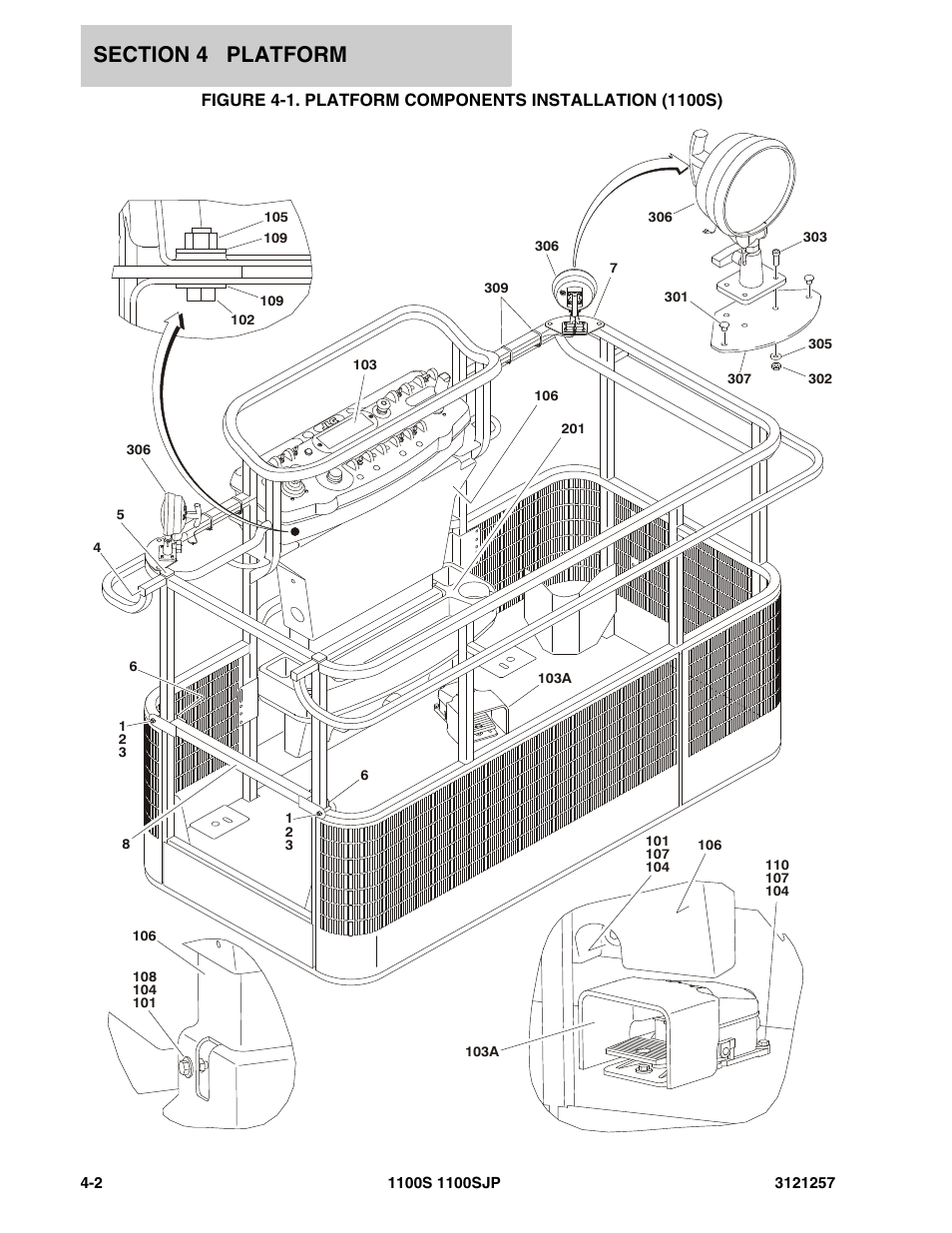 JLG 1100S Parts Manual User Manual | Page 160 / 294