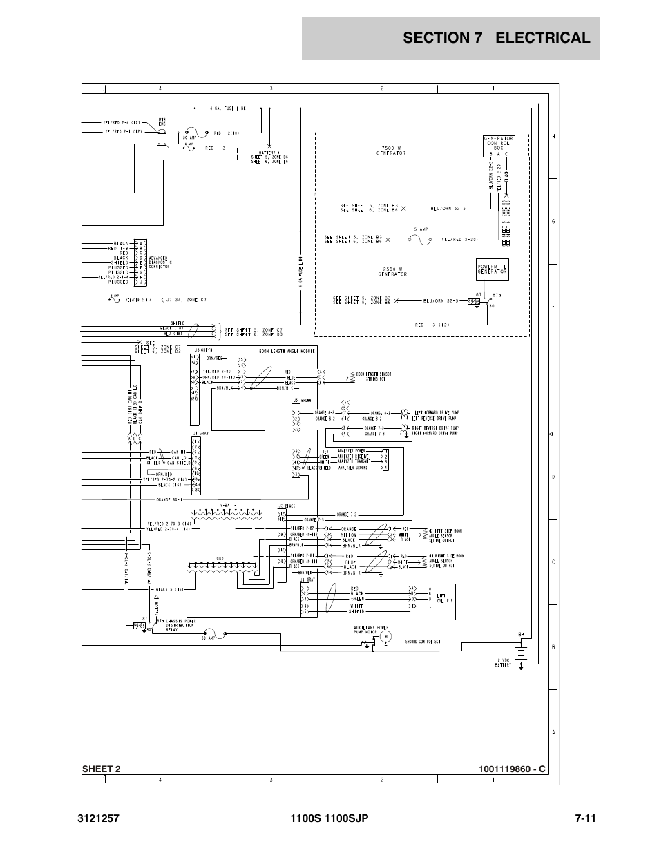 JLG 1100S Parts Manual User Manual | Page 223 / 294