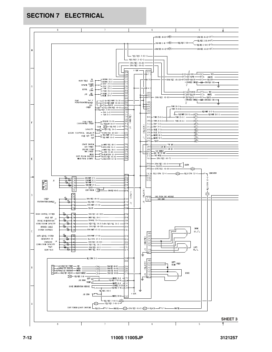 JLG 1100S Parts Manual User Manual | Page 224 / 294