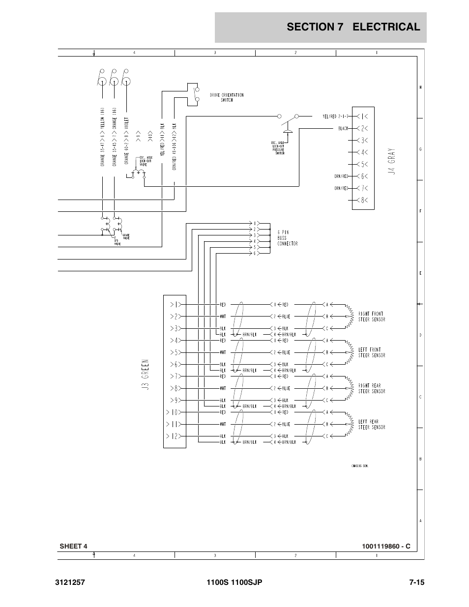 JLG 1100S Parts Manual User Manual | Page 227 / 294