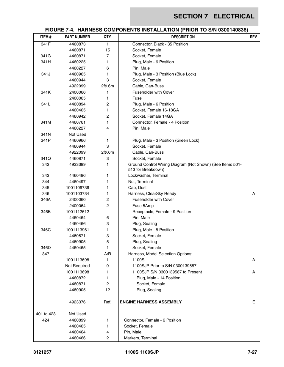 JLG 1100S Parts Manual User Manual | Page 239 / 294