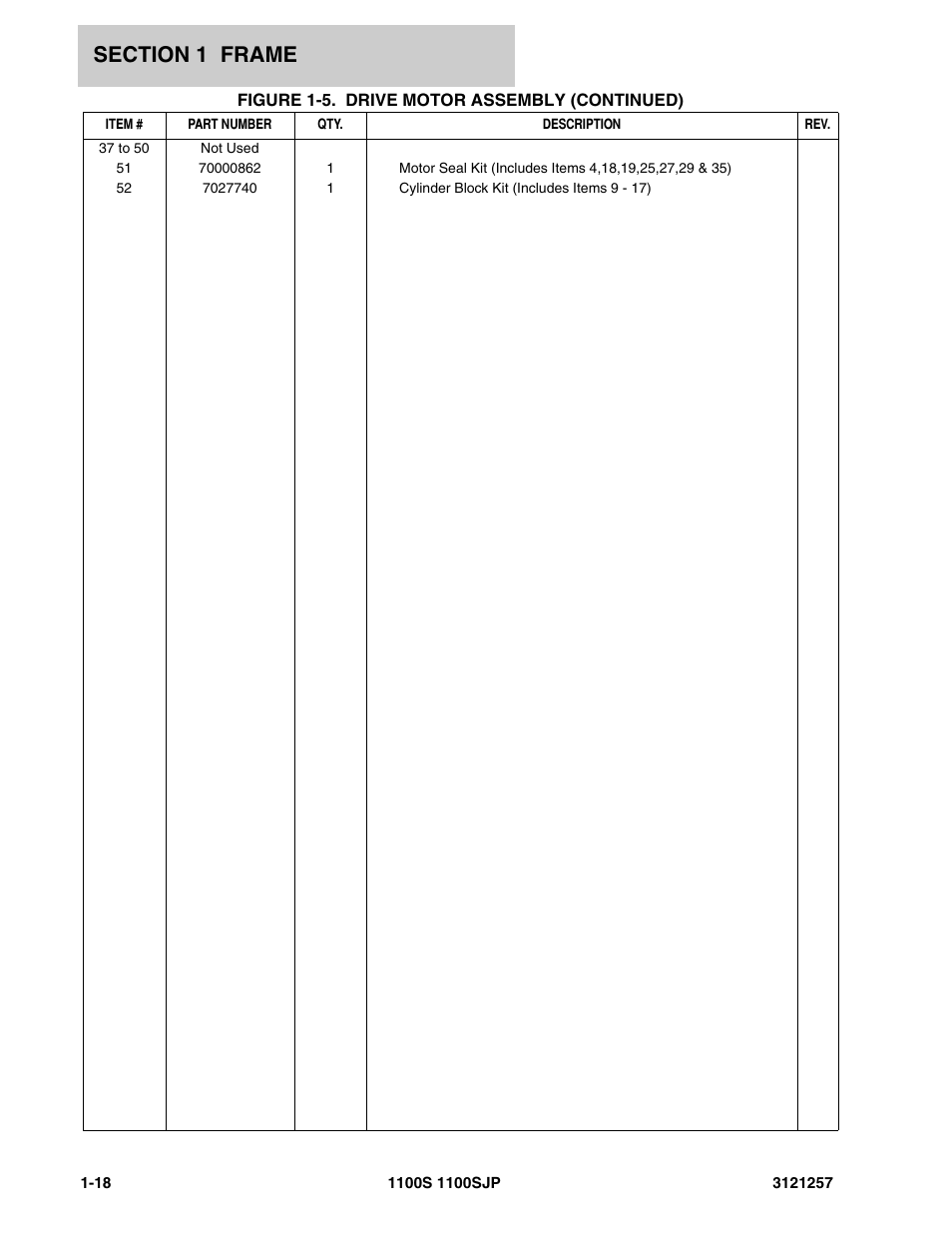 JLG 1100S Parts Manual User Manual | Page 24 / 294