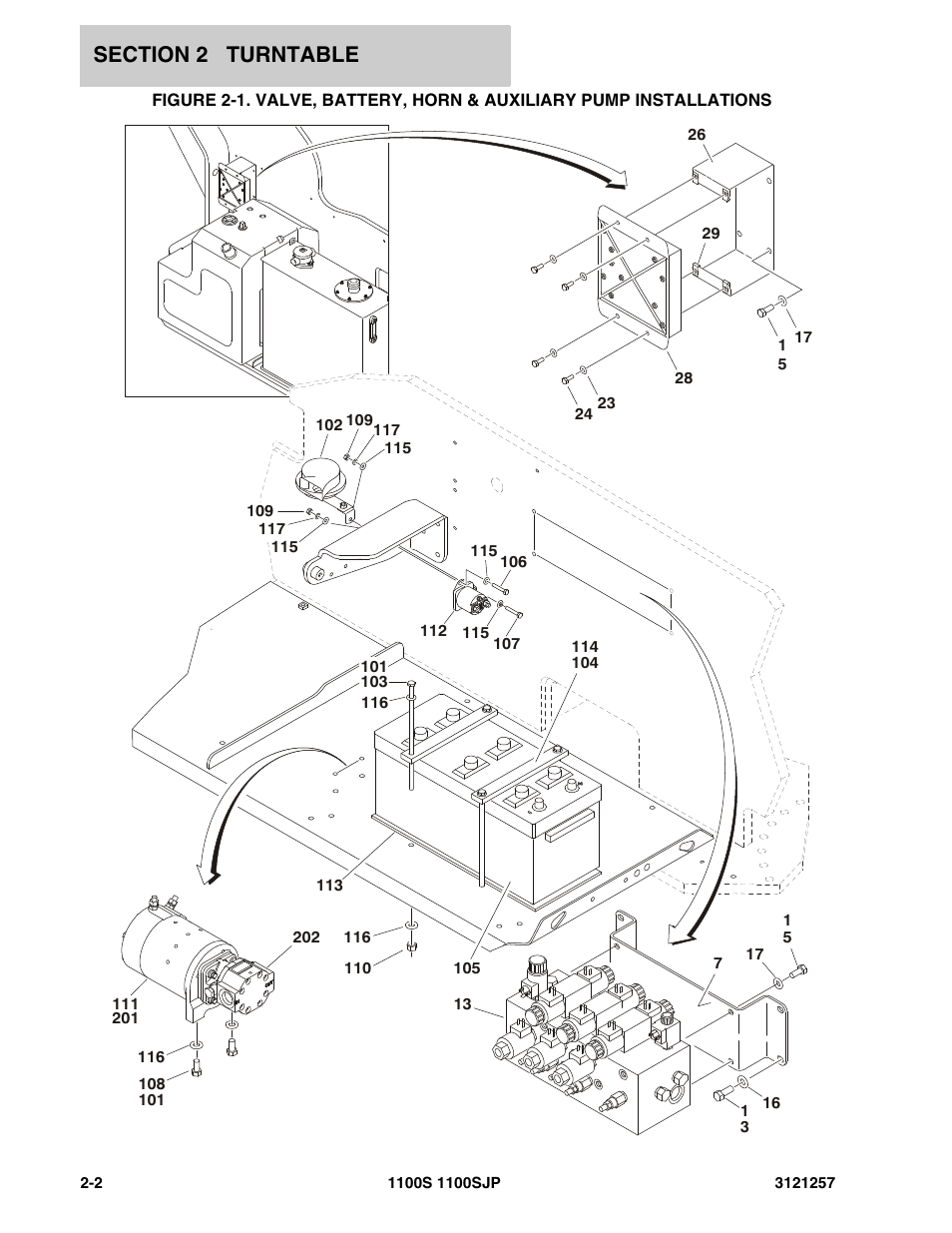 JLG 1100S Parts Manual User Manual | Page 36 / 294
