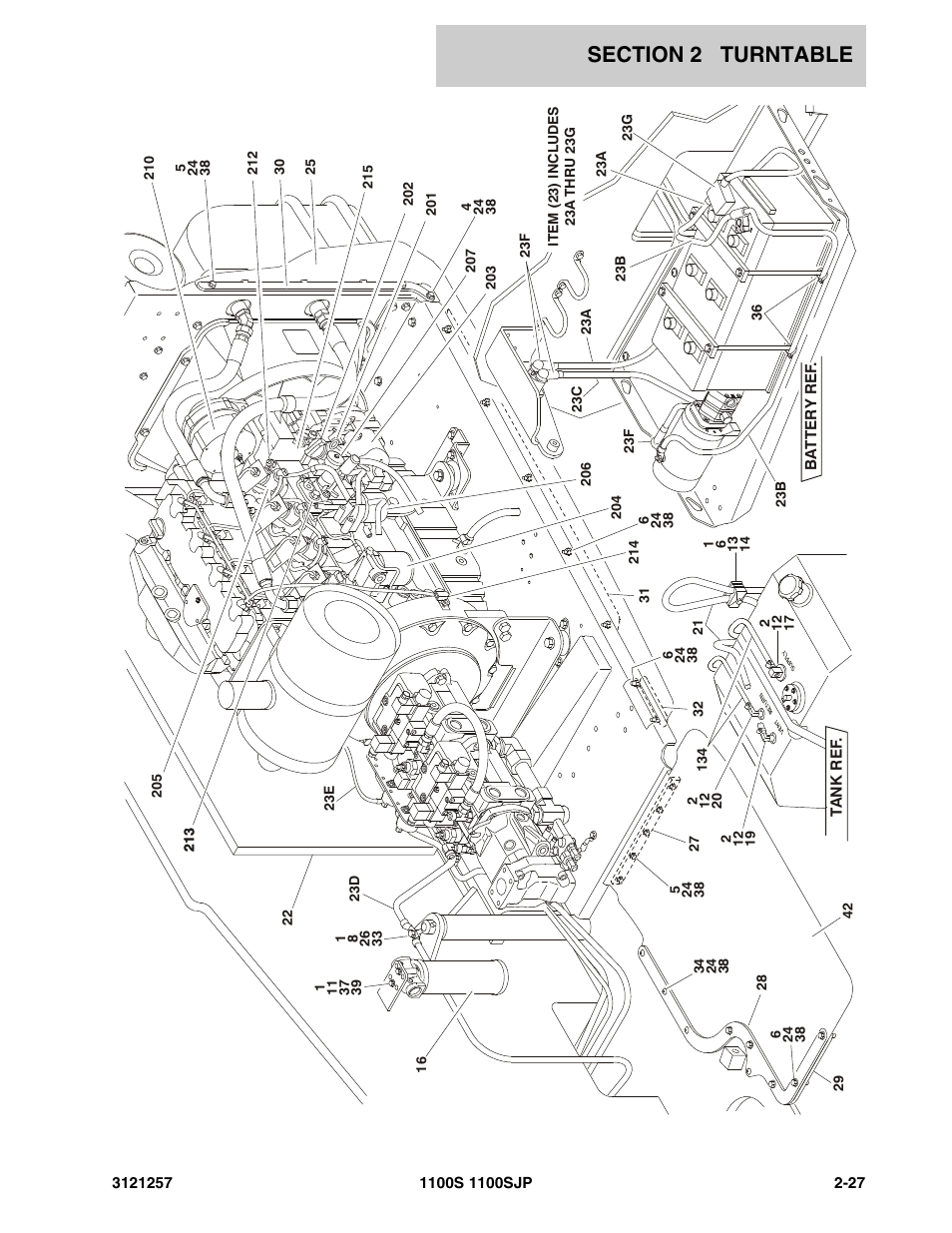 JLG 1100S Parts Manual User Manual | Page 61 / 294