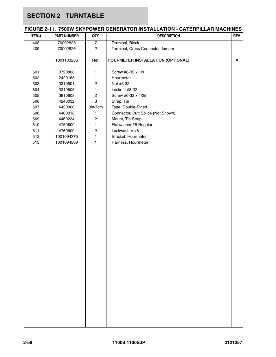 JLG 1100S Parts Manual User Manual | Page 92 / 294