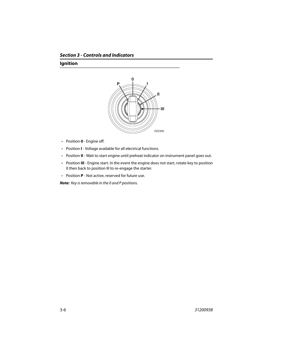 Ignition, Ignition -6 | JLG 4017RS Operator Manual User Manual | Page 42 / 156