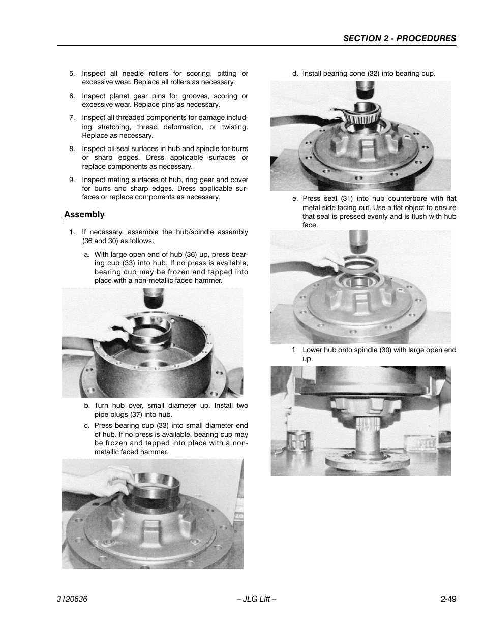 JLG 110HX ANSI Service Manual User Manual | Page 73 / 162