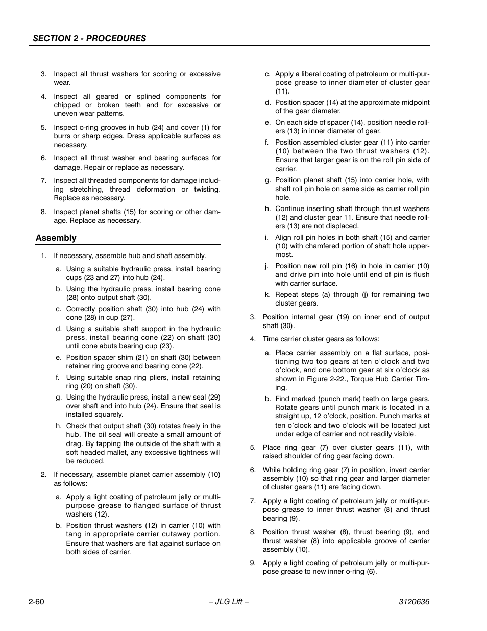 JLG 110HX ANSI Service Manual User Manual | Page 84 / 162