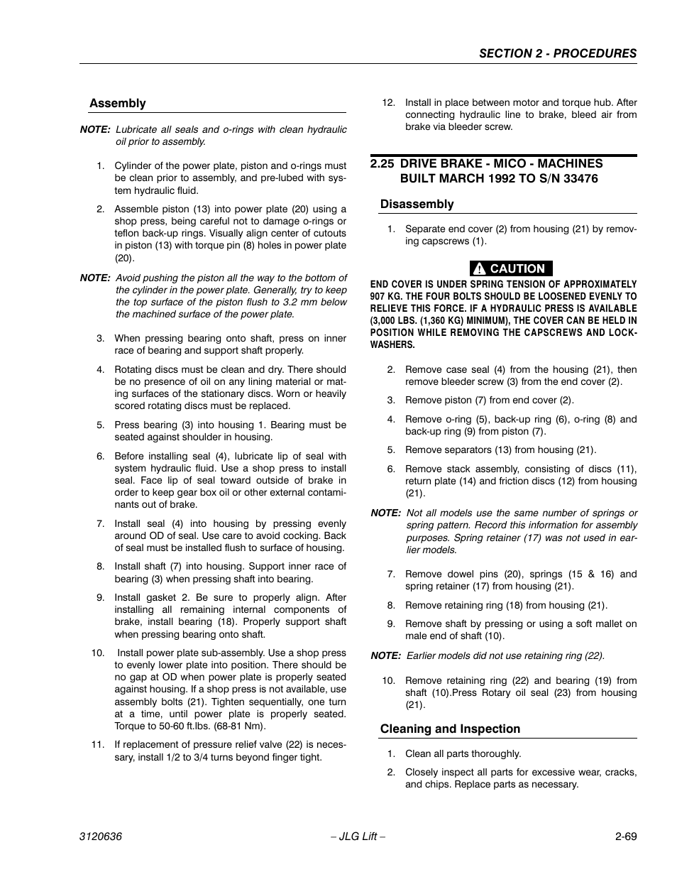 JLG 110HX ANSI Service Manual User Manual | Page 93 / 162