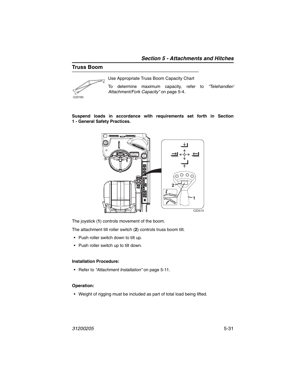 Truss boom, Truss boom -31 | JLG 40xxPS Operator Manual User Manual | Page 111 / 176