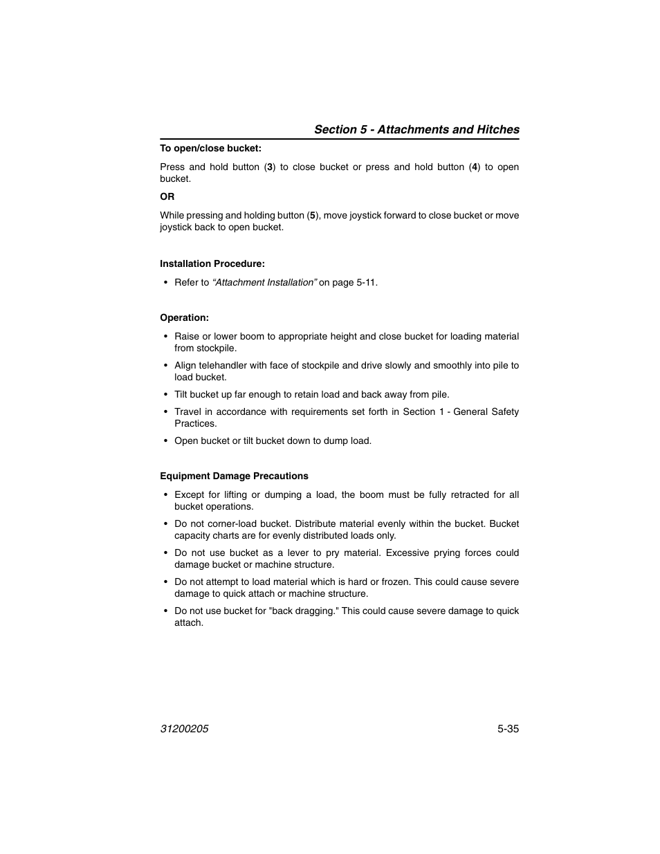 JLG 40xxPS Operator Manual User Manual | Page 115 / 176