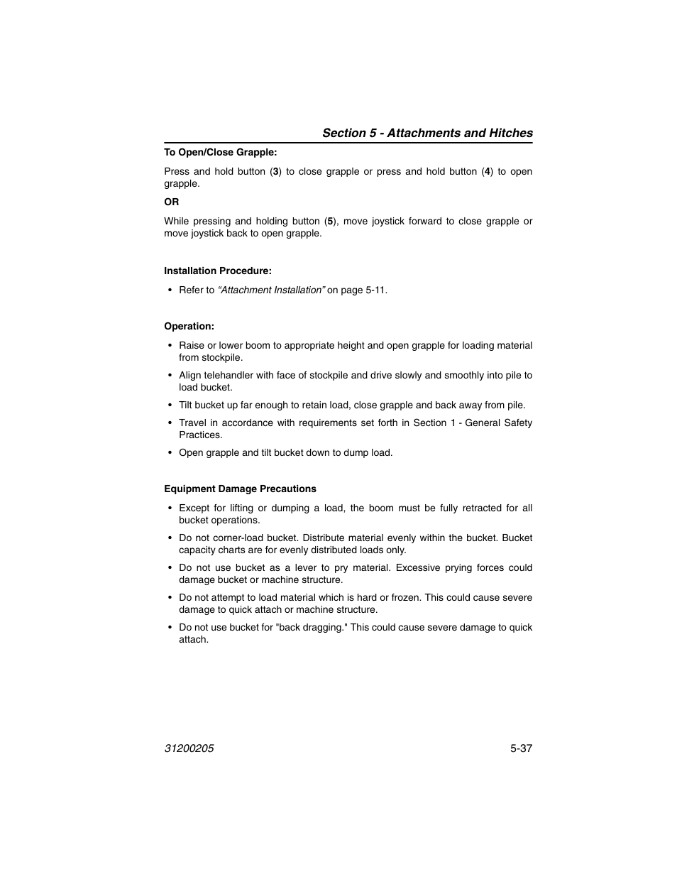 JLG 40xxPS Operator Manual User Manual | Page 117 / 176