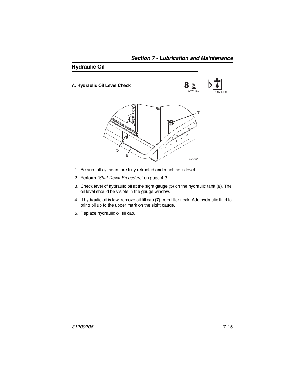 Hydraulic oil, Hydraulic oil -15 | JLG 40xxPS Operator Manual User Manual | Page 145 / 176