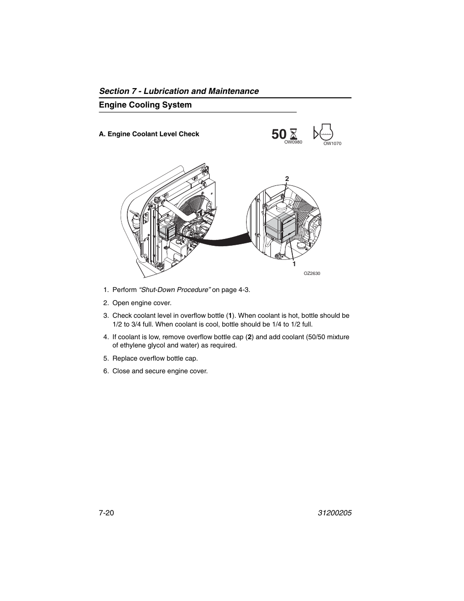 Engine cooling system, Engine cooling system -20 | JLG 40xxPS Operator Manual User Manual | Page 150 / 176