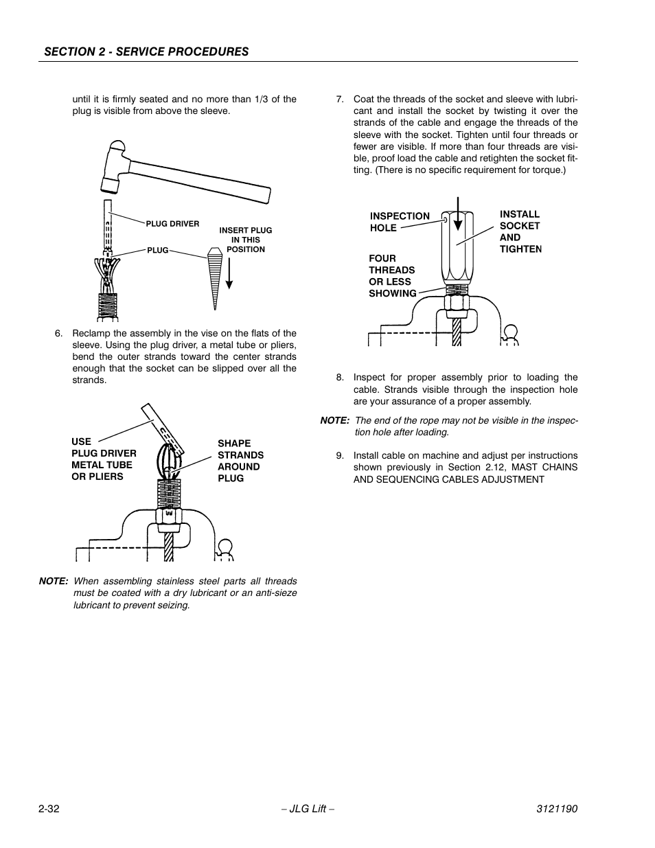 JLG 19AMI Service Manual User Manual | Page 46 / 60