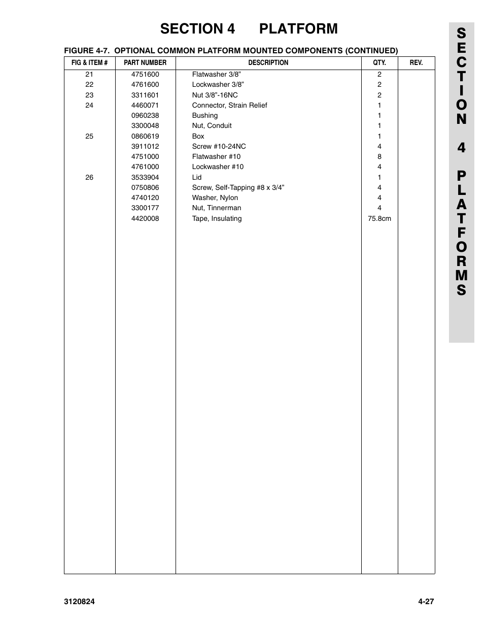 JLG 45HA Parts Manual User Manual | Page 207 / 294