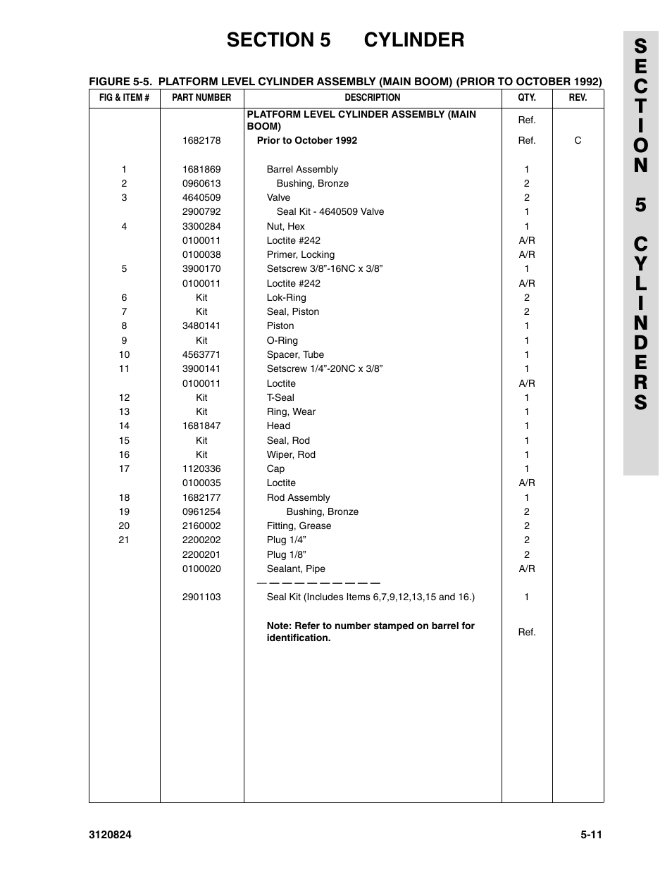 JLG 45HA Parts Manual User Manual | Page 219 / 294