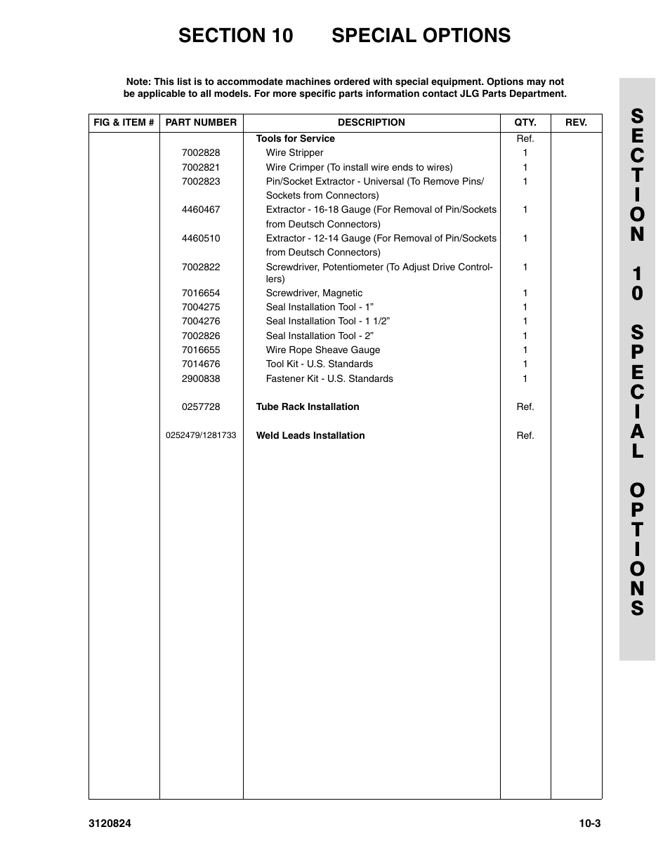 JLG 45HA Parts Manual User Manual | Page 291 / 294