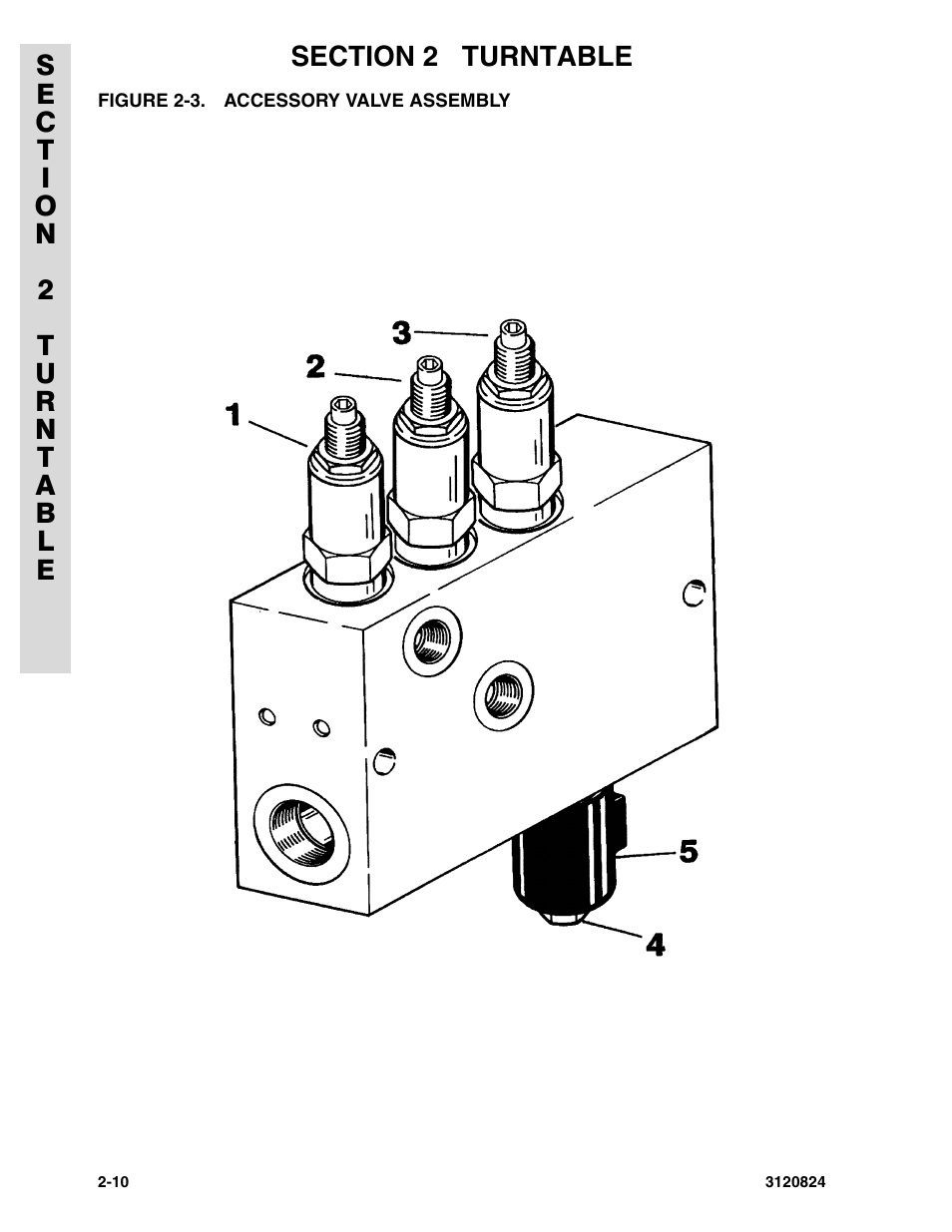 Figure 2-3. accessory valve assembly | JLG 45HA Parts Manual User Manual | Page 70 / 294