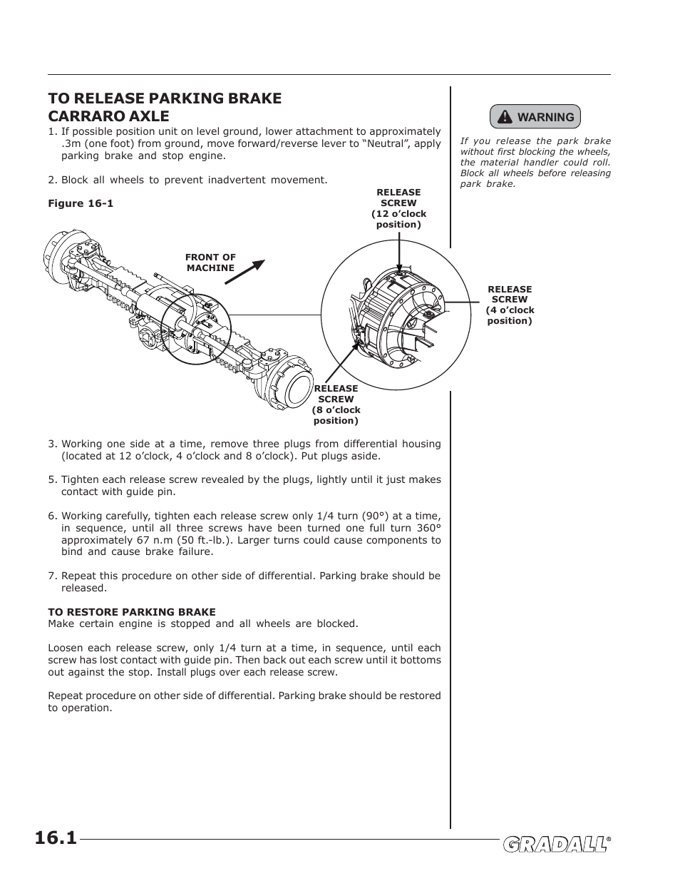 JLG G6-42A Operator Manual User Manual | Page 48 / 58