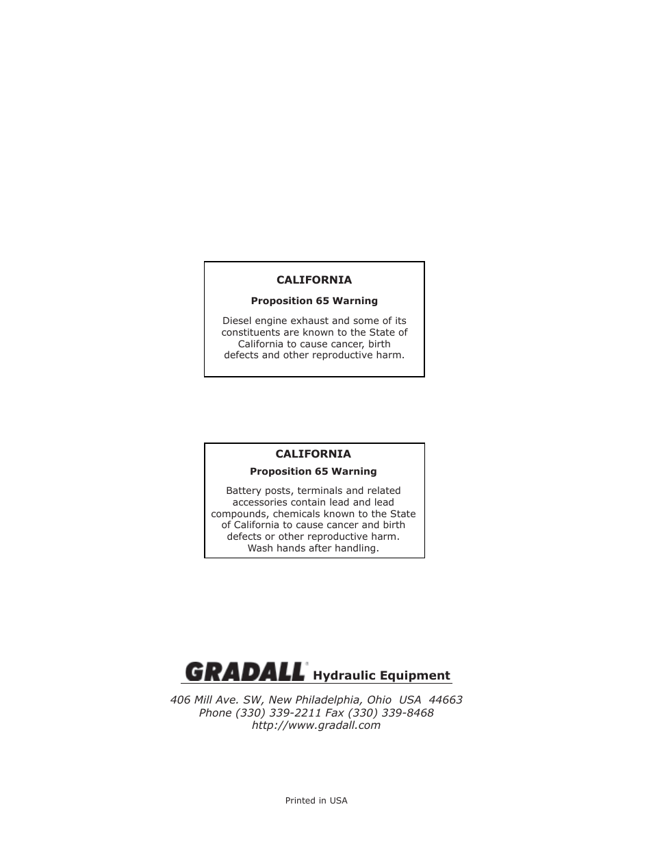 JLG G6-42A Operator Manual User Manual | Page 58 / 58