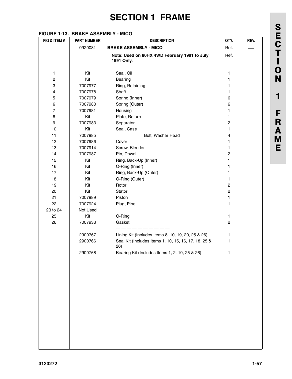 JLG 80H ANSI Parts Manual User Manual | Page 65 / 548