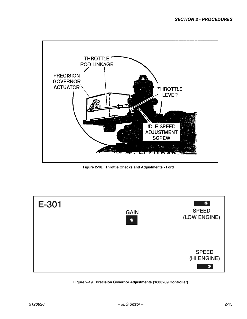 E-301 | JLG 40RTS Service Manual User Manual | Page 31 / 84