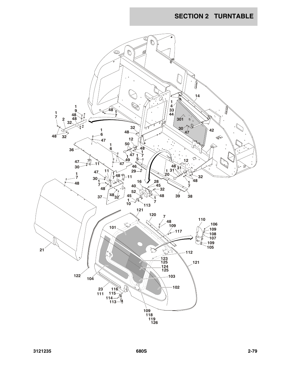 JLG 680S Parts Manual User Manual | Page 117 / 272