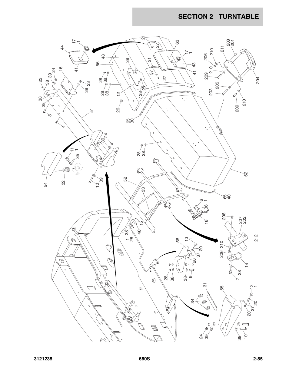 JLG 680S Parts Manual User Manual | Page 123 / 272